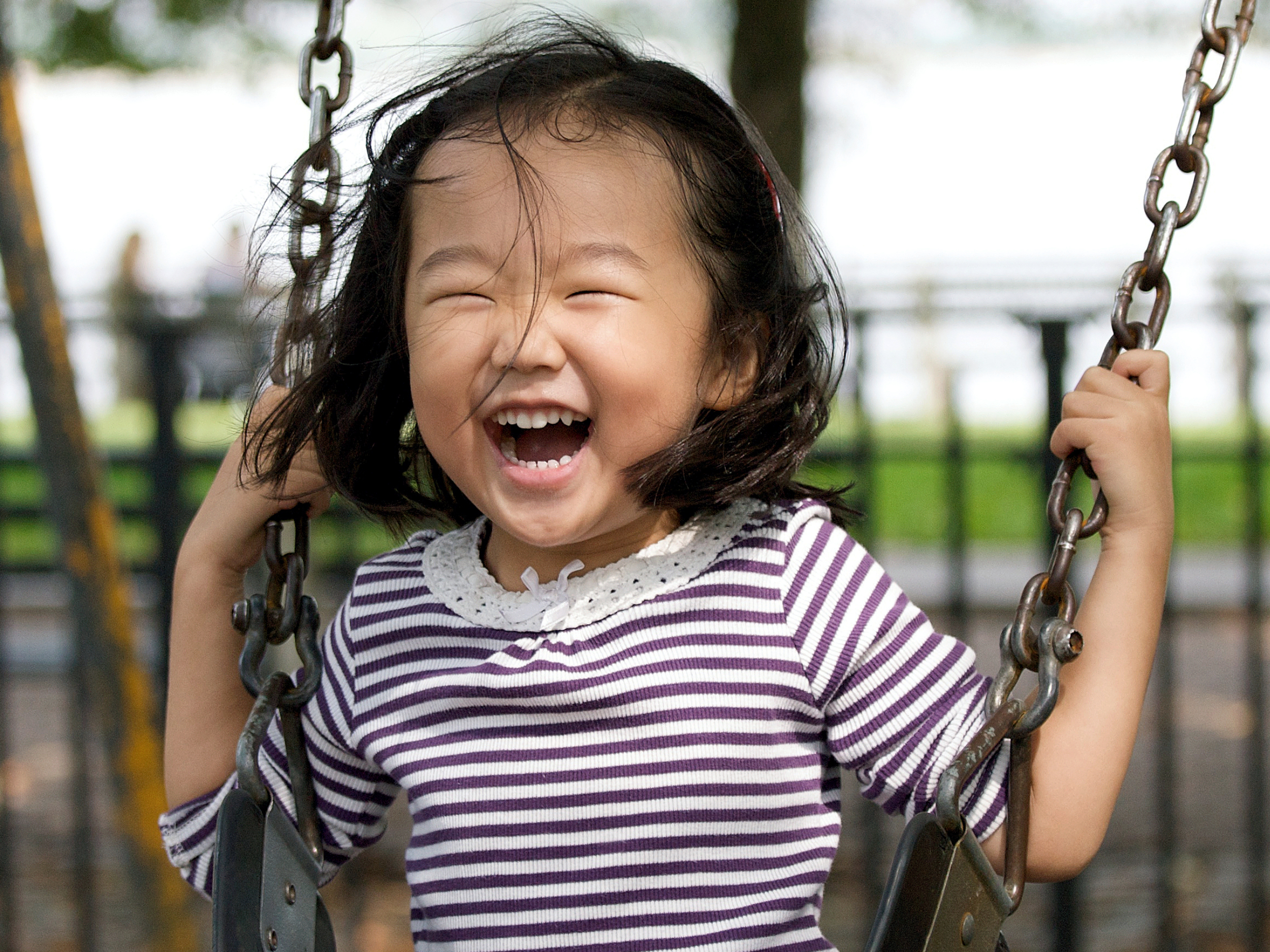 laughing kid